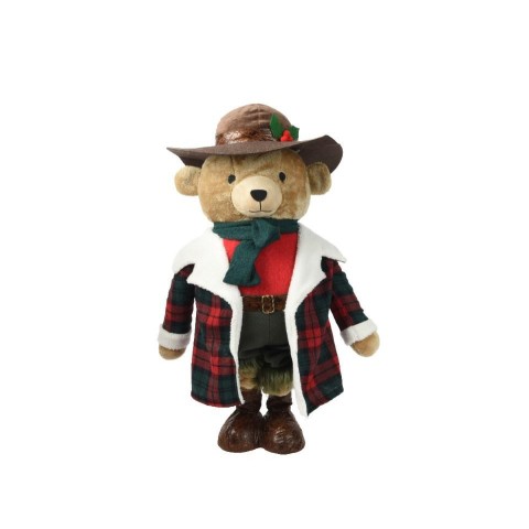 ORSO GAMBE ALLUNGABILI STOFFA H.117CM.